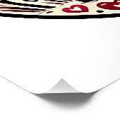 Dalmatische Liefde Perfect Poster (Hoek)