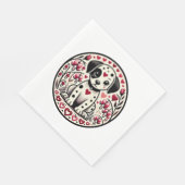 Dalmatische liefde servet (Hoek)