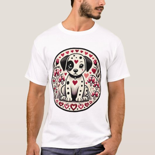 Dalmatische Liefde T-shirt (Voorkant)