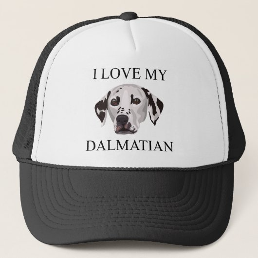 Dalmatische liefde! trucker pet (Voorkant)