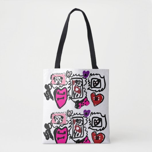 Dalmatische lieve  tote bag (Voorkant)