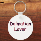 Dalmatische Lover Sleutelhanger (Voorkant)