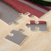 Dalmatische luxe strandscène legpuzzel (Zijkant)