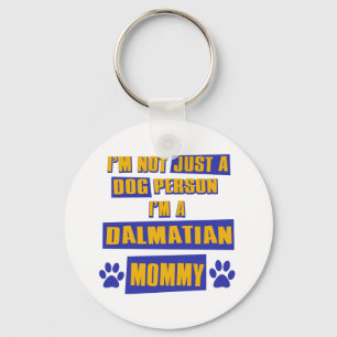 Dalmatische mammie sleutelhanger