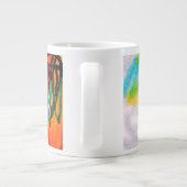 Dalmatische minnaar stijl grote koffiekop (Achterkant)