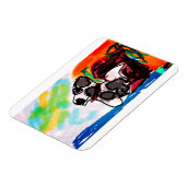 Dalmatische minnaar stijl magneet (Linkerzijde)