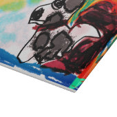 Dalmatische minnaar stijl snijplank (Hoek)