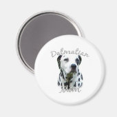 Dalmatische Moeder 2 Magneet (Voorkant / Achterkant)