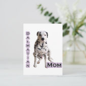Dalmatische Moeder 4 Briefkaart (Staand voorkant)