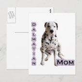 Dalmatische Moeder 4 Briefkaart (Voorkant / Achterkant)