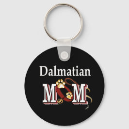 Dalmatische Moeder Donkeren Sleutelhanger