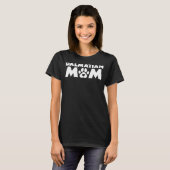 Dalmatische moeder Grappige Dalmatische eigenaar H T-shirt (Voorkant volledig)