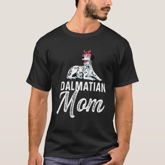 Dalmatische Moeder Hond Ouder T-shirt (Voorkant)