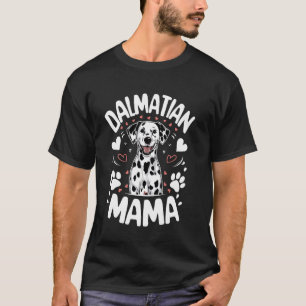 Dalmatische moeder, hondeneigenaar t-shirt