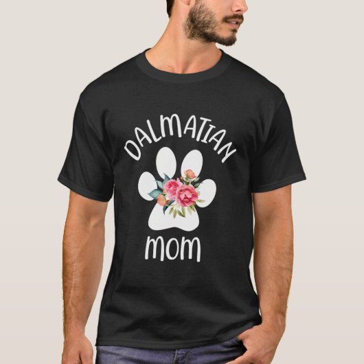 Dalmatische Moeder Voor Vrouwen T-shirt (Voorkant)