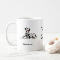 Dalmatische Mok - met twee beelden en een motief