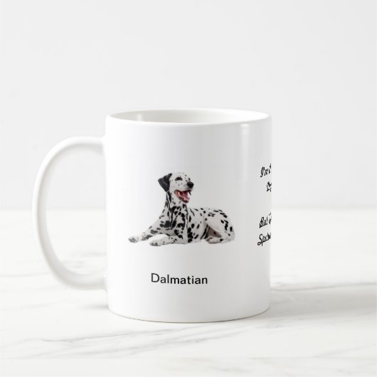 Dalmatische Mok - met twee beelden en een motief (Links)