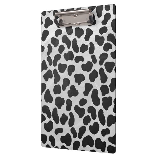 Dalmatische Monogrtam Black en White Prints Klembord (Links)