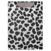 Dalmatische Monogrtam Black en White Prints Klembord (Voorkant)