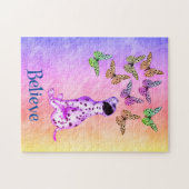 Dalmatische papaverbotervliegen geloven Inspireren Legpuzzel (Horizontaal)