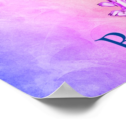 Dalmatische papaverbotervliegen geloven Inspireren Poster (Hoek)