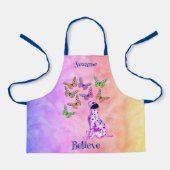 Dalmatische papaverbotervliegen geloven Inspireren Schort (Voorkant)