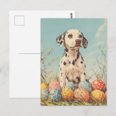 Dalmatische Pasen Briefkaart (Voorkant / Achterkant)