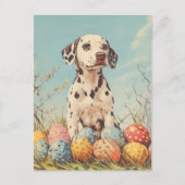 Dalmatische  Pasen Briefkaart (Voorkant)