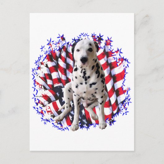Dalmatische Patriot Briefkaart (Voorkant)