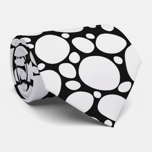 Dalmatische patroonstropdas stropdas (Opgerold)