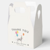 Dalmatische Pawty Puppy Dog Verjaardag Dank u Bedankdoosjes (Geopend)