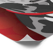 Dalmatische Pop Art Poster (Hoek)