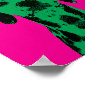 Dalmatische Pop-Kunstcanvas afdrukken Poster (Hoek)