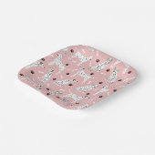 Dalmatische poten en Botten Borden papier Papieren Bordje (Gebogen)