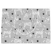 Dalmatische poten en Botten grote cadeautas (Voorkant)