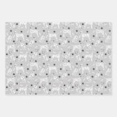 Dalmatische poten en Botten Inpakpapier Vel (Voorkant 3)