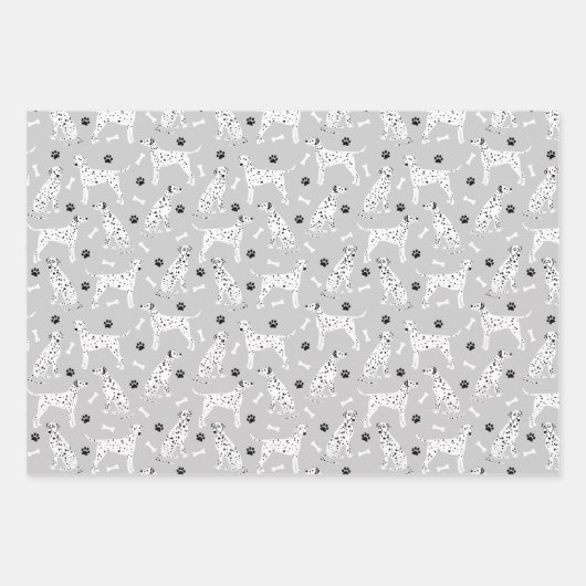 Dalmatische poten en Botten Inpakpapier Vel (Voorkant 3)