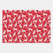 Dalmatische poten en Botten Inpakpapier Vel (Voorkant)