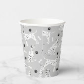 Dalmatische poten en Botten Papieren Bekers (Rechts)