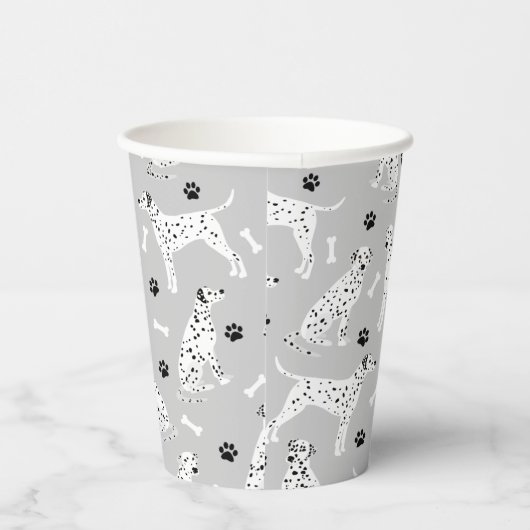 Dalmatische poten en Botten Papieren Bekers (Rechts)