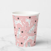 Dalmatische poten en Botten papieren kopjes Bekers (Rechts)