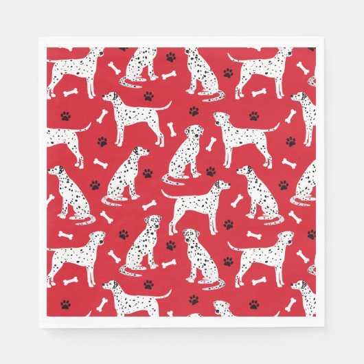 Dalmatische poten en Botten Servet (Voorkant)