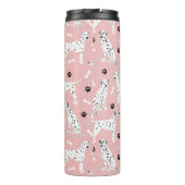 Dalmatische poten en Botten thermische trommel Thermosbeker (Achterkant)