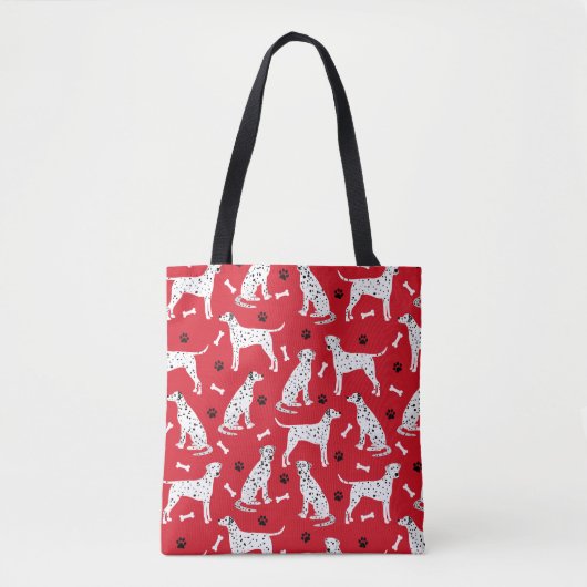 Dalmatische poten en Botten Tote Bag (Voorkant)