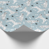 Dalmatische poten en Botten — Verpakkingspapier Cadeaupapier (Hoek)