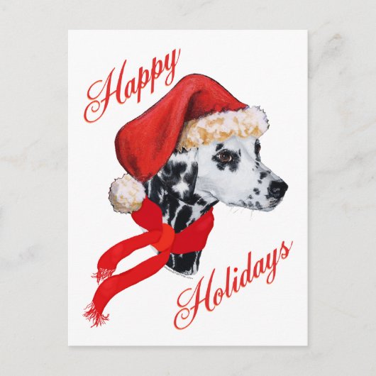 Dalmatische Prettige Feestdagen (Voorkant)