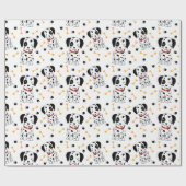 Dalmatische Puppies Cadeaupapier (Vlak)