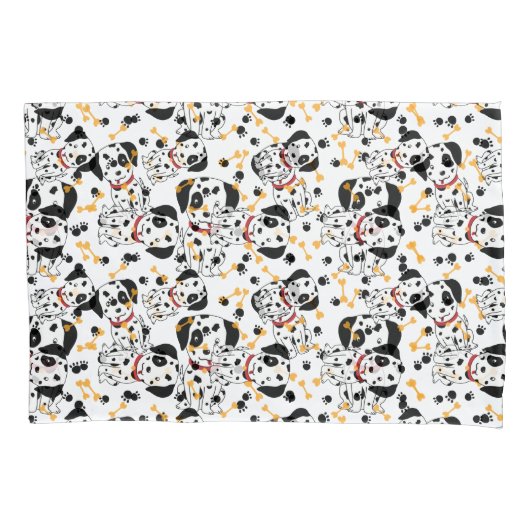 Dalmatische Puppies Kussensloop (Voorkant)