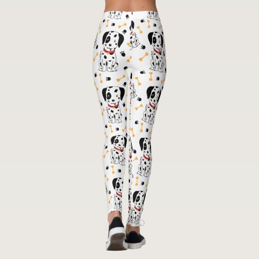 Dalmatische Puppies Leggings (Achterkant)