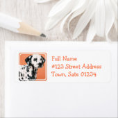 Dalmatische Puppies Mailing Label (Insitu)
